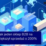 Schemat wzrostu sprzedaży i technologii e-commerce