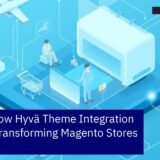 Magento dashboard with Hyvä theme metrics