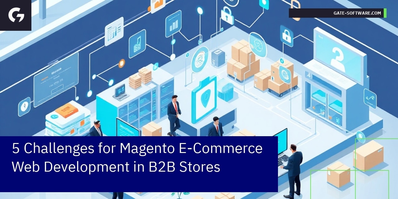 5 Challenges for Magento E-Commerce Web Development in B2B Stores
