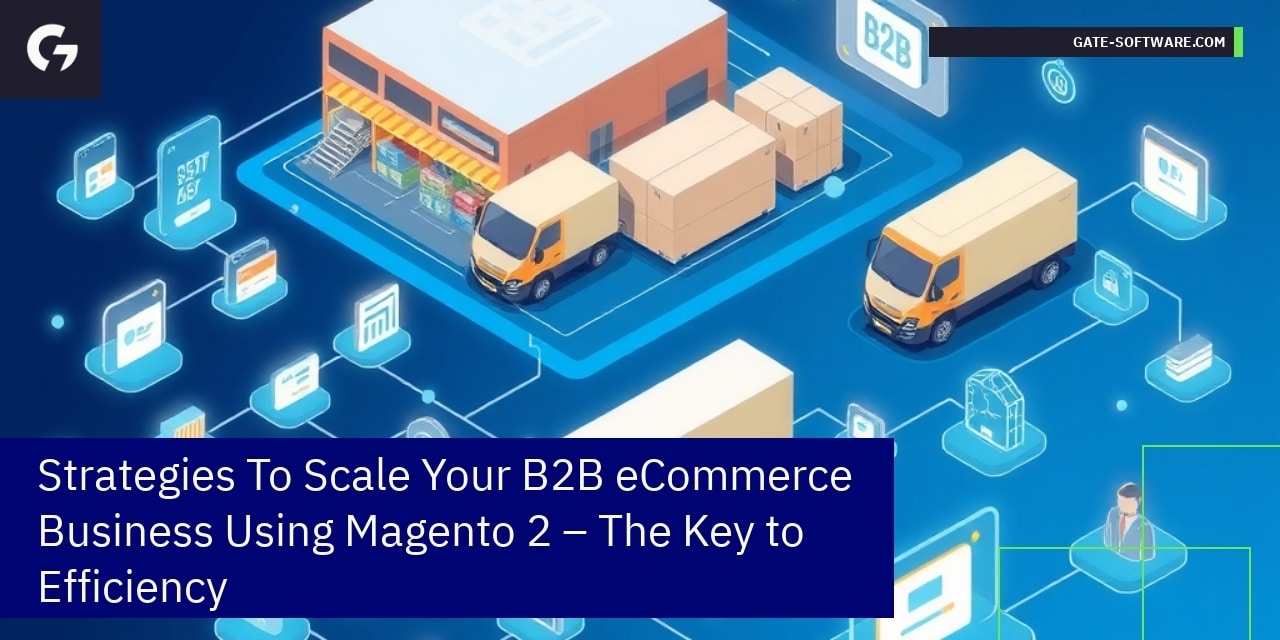 Strategies To Scale Your B2B eCommerce Business Using Magento 2 – The Key to Efficiency