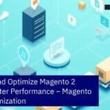 Diagram showing Magento theme optimization techniques