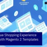 Ecommerce dashboard showing Magento 2 themes