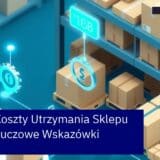Ilustracja zarządzania i optymalizacji sklepu internetowego