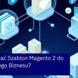 Interfejs Magento 2 z Hyva na ekranie komputera