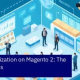 Business clients engaging with personalized Magento 2 interface