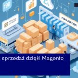 schemat zarządzania sprzedażą i integracji Magento 2