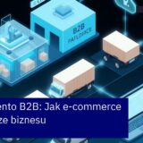 schemat działania platformy Magento B2B