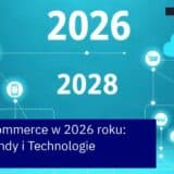 Grafika przedstawiająca trendy i technologie e-commerce